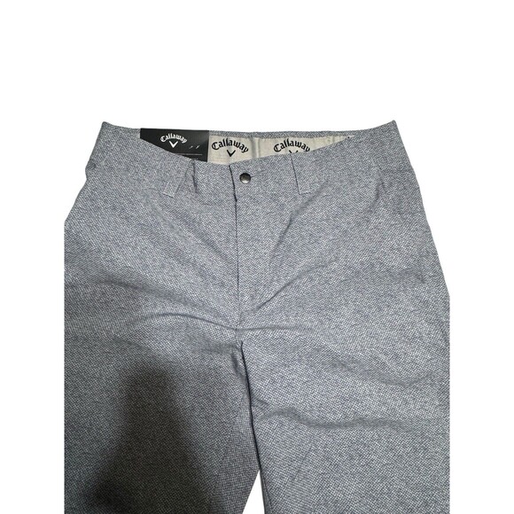 Callaway Men's Size 32 Opti-Dri Golf  Gray Design Active Waistband Short NWT - Picture 3 of 9